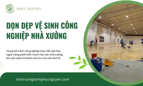Dọn Dẹp Vệ Sinh Công Nghiệp Nhà Xưởng