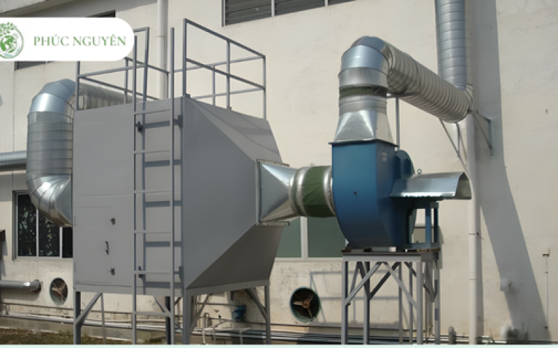 Lắp đặt hệ thống xử lý khí thải