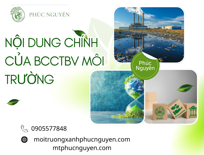 Báo cáo công tác bảo vệ môi trường