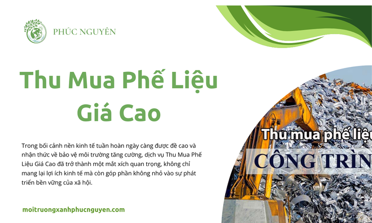 Thu Mua Phế Liệu Giá Cao