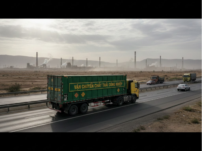 Vai Trò Quan Trọng Của Vận Chuyển Chất Thải Trong Chu Trình Xử Lý