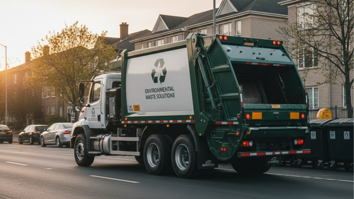 Vận chuyển chất thải bằng ô tô
