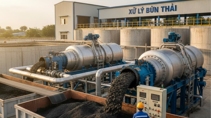 Xử lý bùn thải