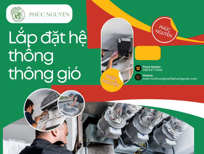 Lắp đặt hệ thống thông gió