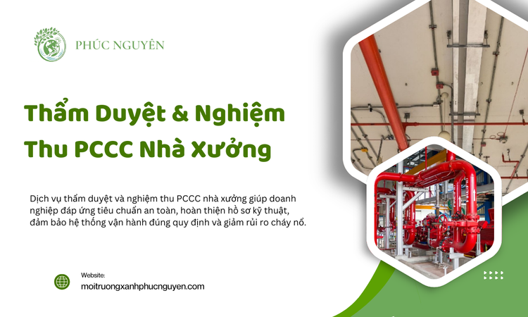 Thẩm Duyệt & Nghiệm Thu PCCC Nhà Xưởng